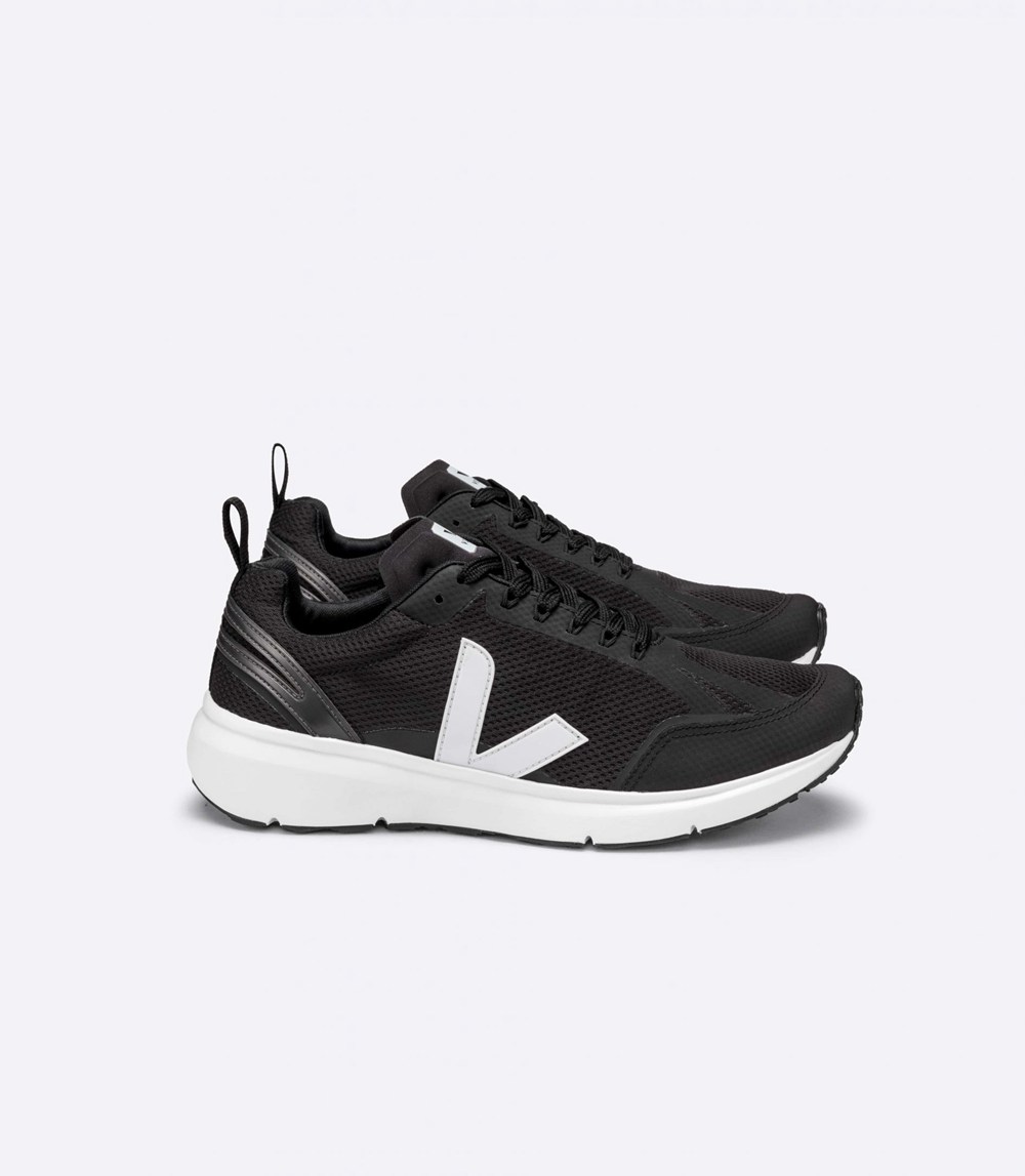 Veja Sneakers Mens - Condor 2 Alveomesh - Black/White - 0426QYMTL